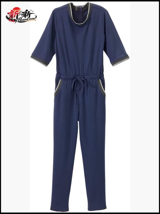 Pants - Adaptive Jumpsuit for Seniors with Back-Zip Anti-Strip Design